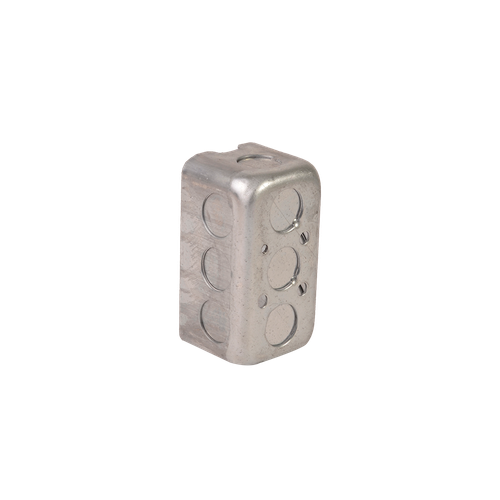 Box galv. steel 4in x 2-1/8in