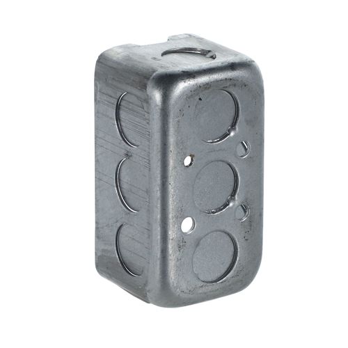 Box galv. steel 4in x 2-1/8in