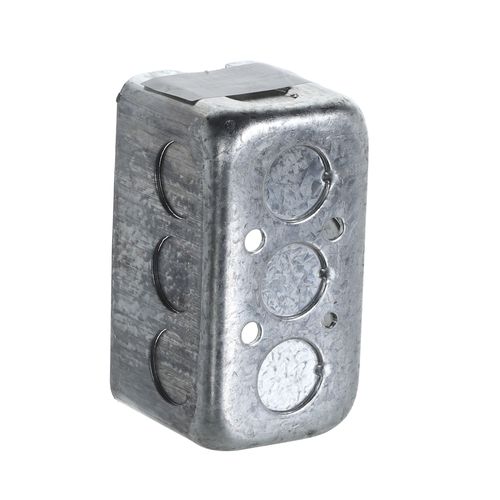 Box galv. steel 4in x 2-1/8in