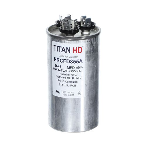 TITAN HD 35+5MFD, 440/370V,RND