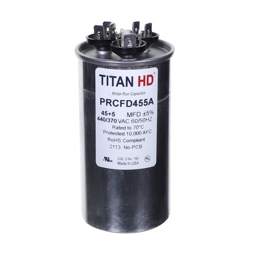 TITAN HD 45+5MFD, 440/370V,RND