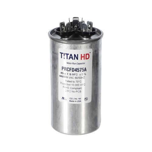 Titan HD45+7.5MFD,440/370V,RND
