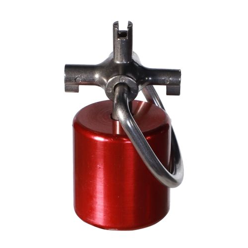 Ref Locking Caps,Red,50/Pk Key