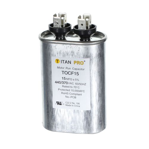 15 MFD 440/370V OVAL