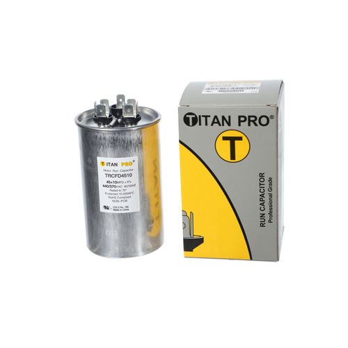 45+10 MFD 440/370V ROUND