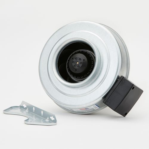 6in Inline Centrif Fan Metal