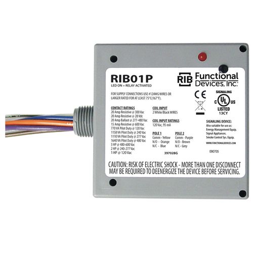 RIB Enclosed Pilot Relay