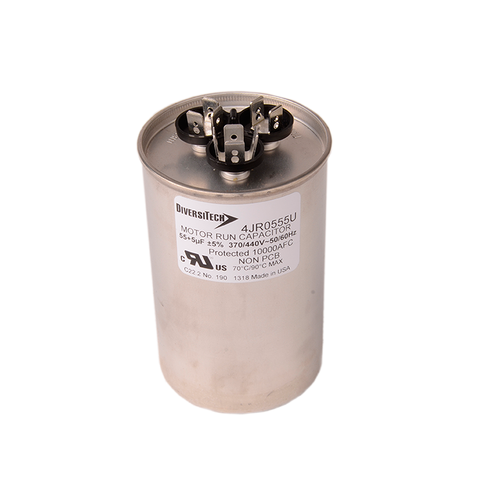 Mtr Run Cap Rnd,55/5uF,370/440