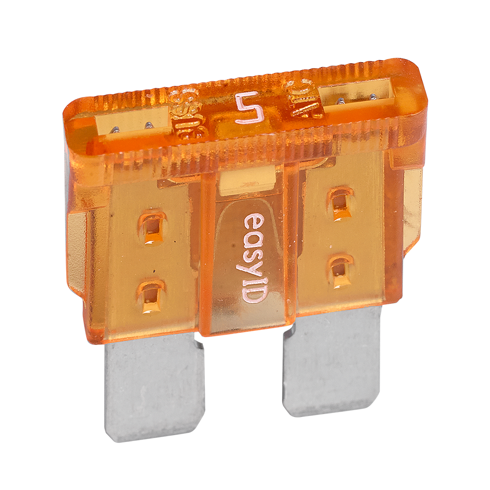 EasyID Blade Fuses, 5A Tan