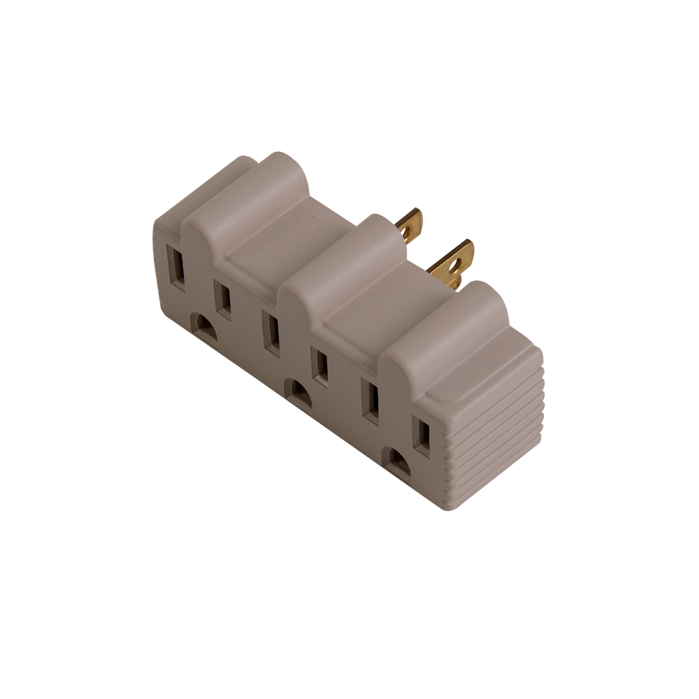 Power Block,Adapter,Triple Tab