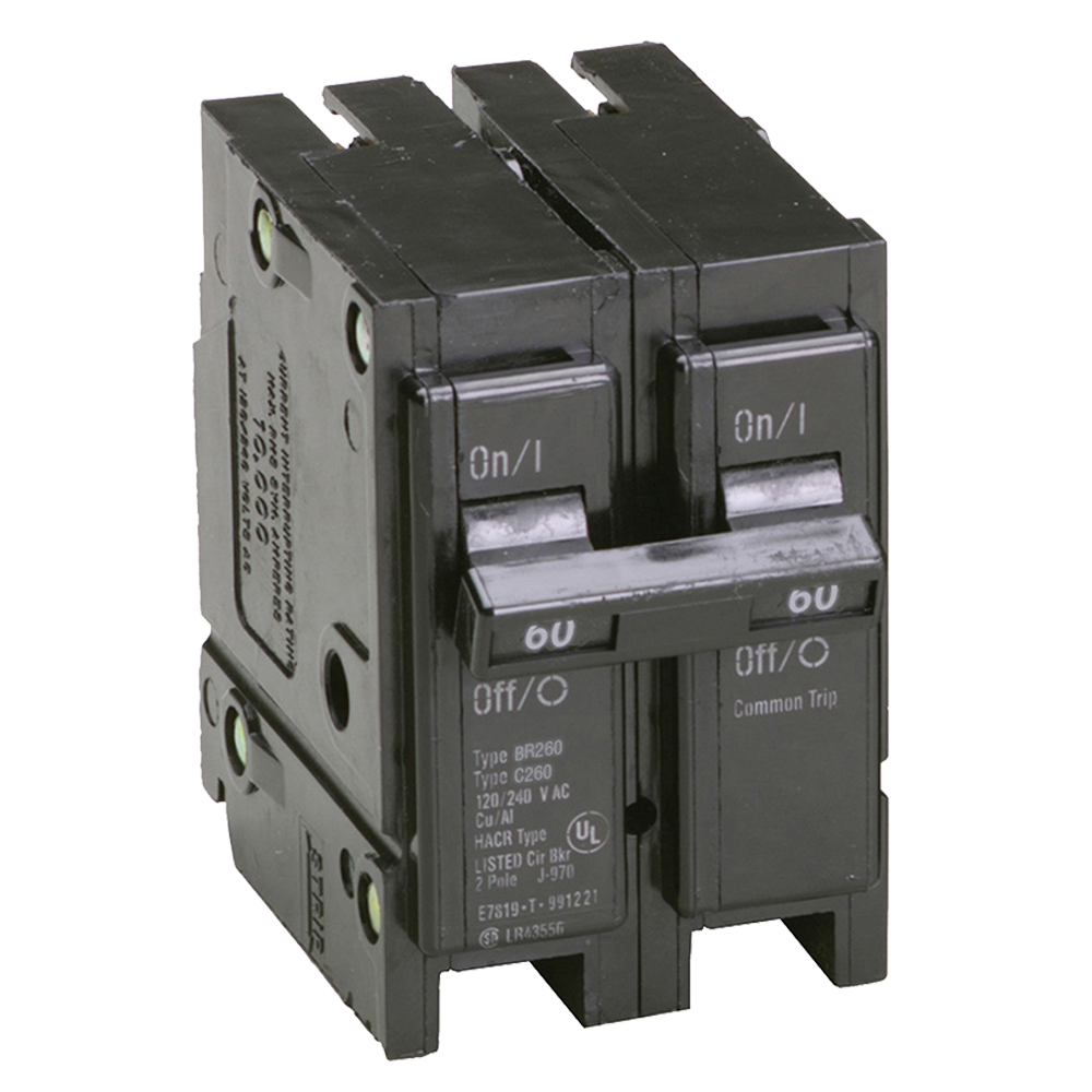 Circuit Breaker, Two Pole, 60A