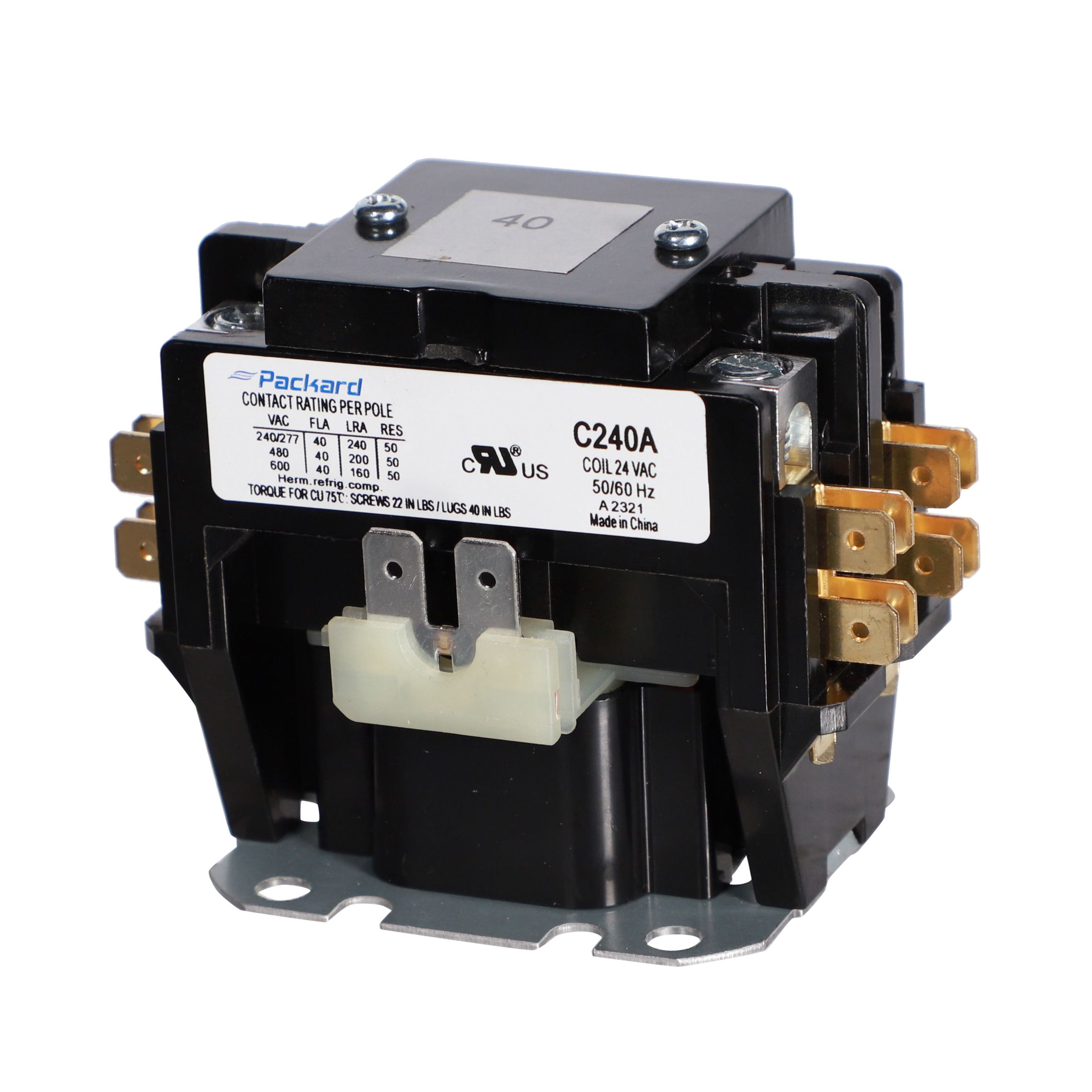 2P / 40A / 24V Contactor
