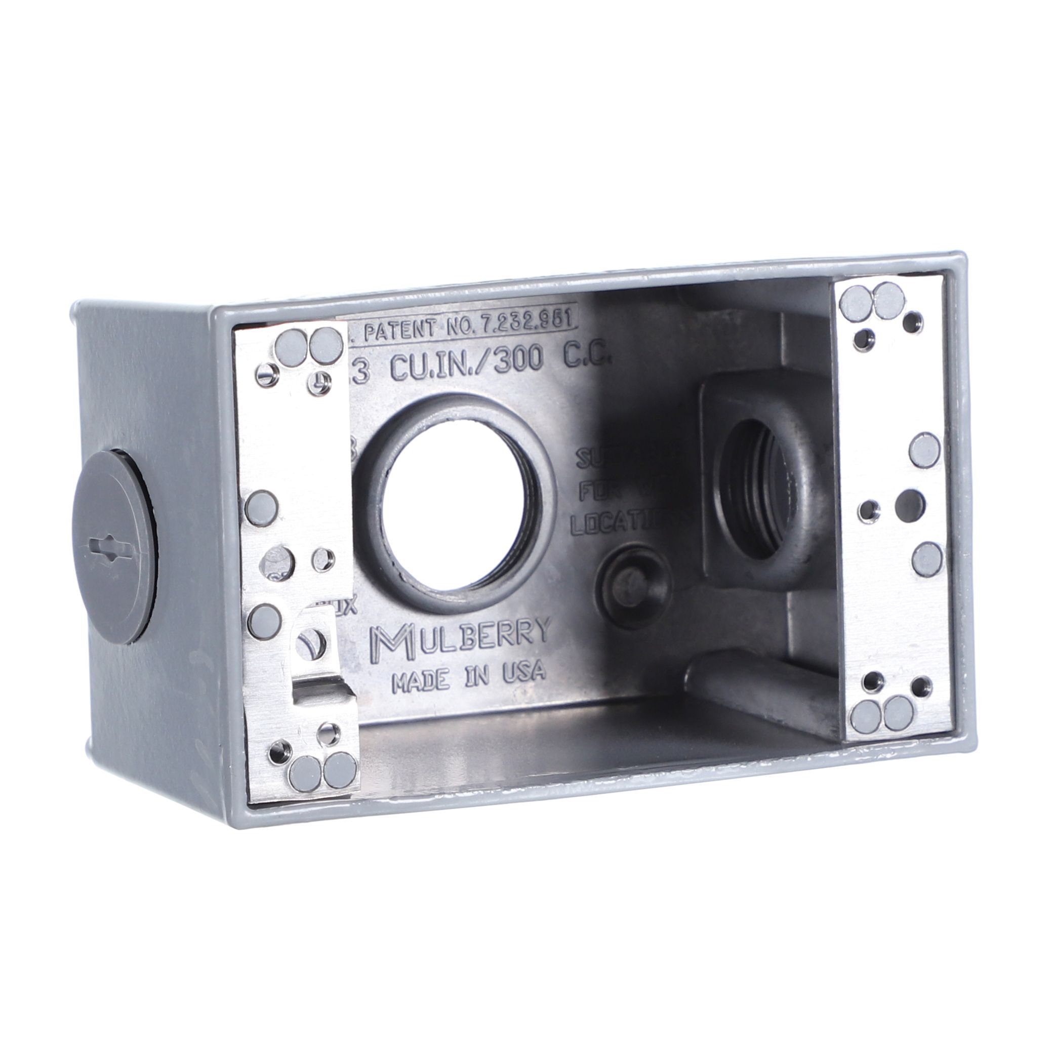 Wthrprf Box, 3/4in Hole Size