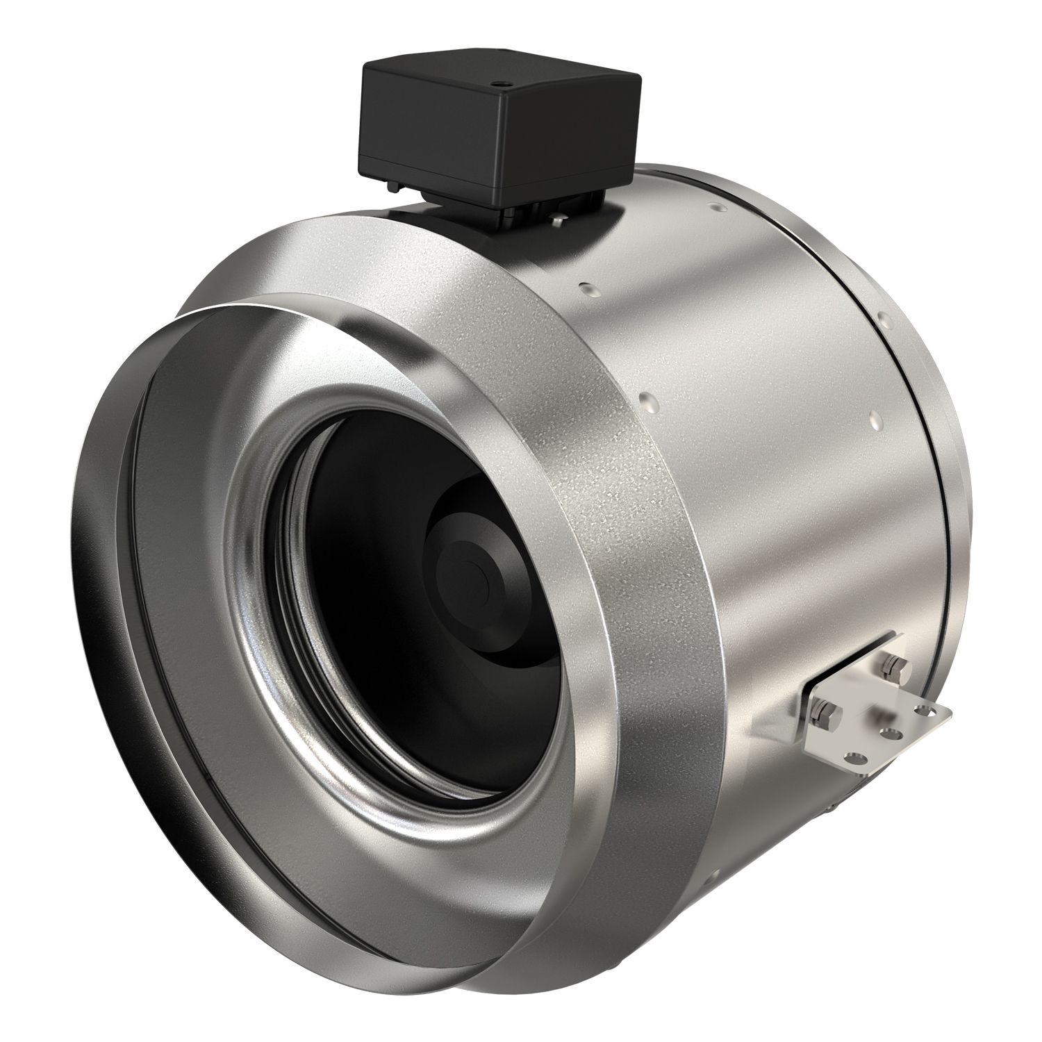 10in Inline Mix Flow Fan Metal