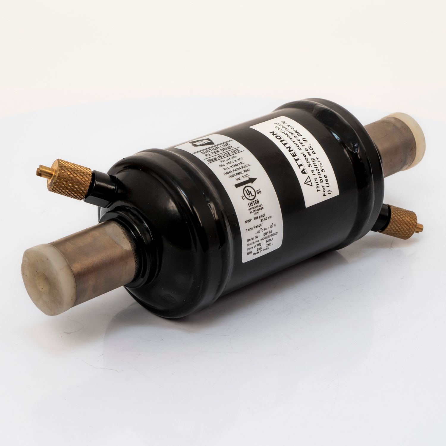 Suct Line Filt Drier 7/8 Sweat